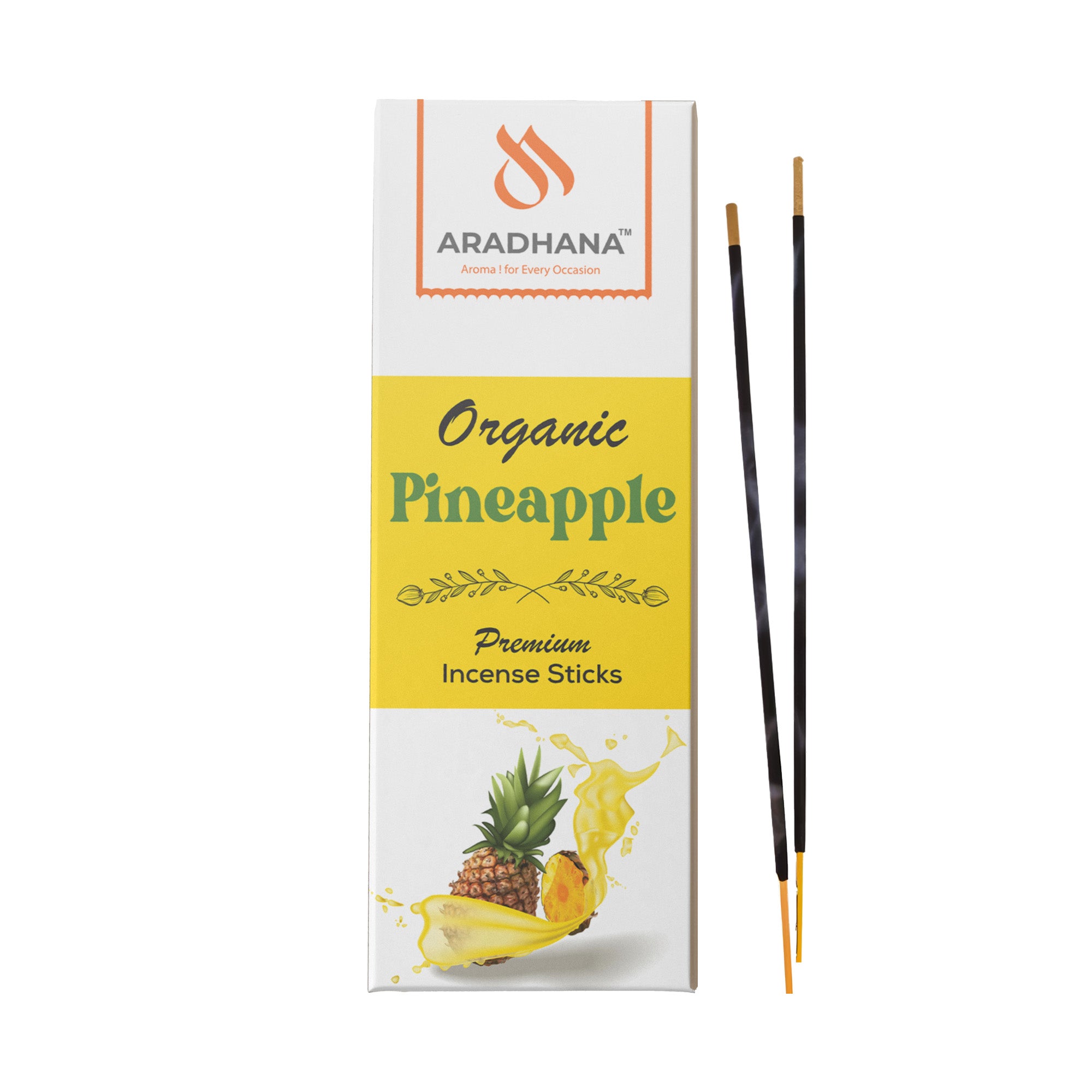 Pineapple Premium Organic Agarbatti (250gm)
