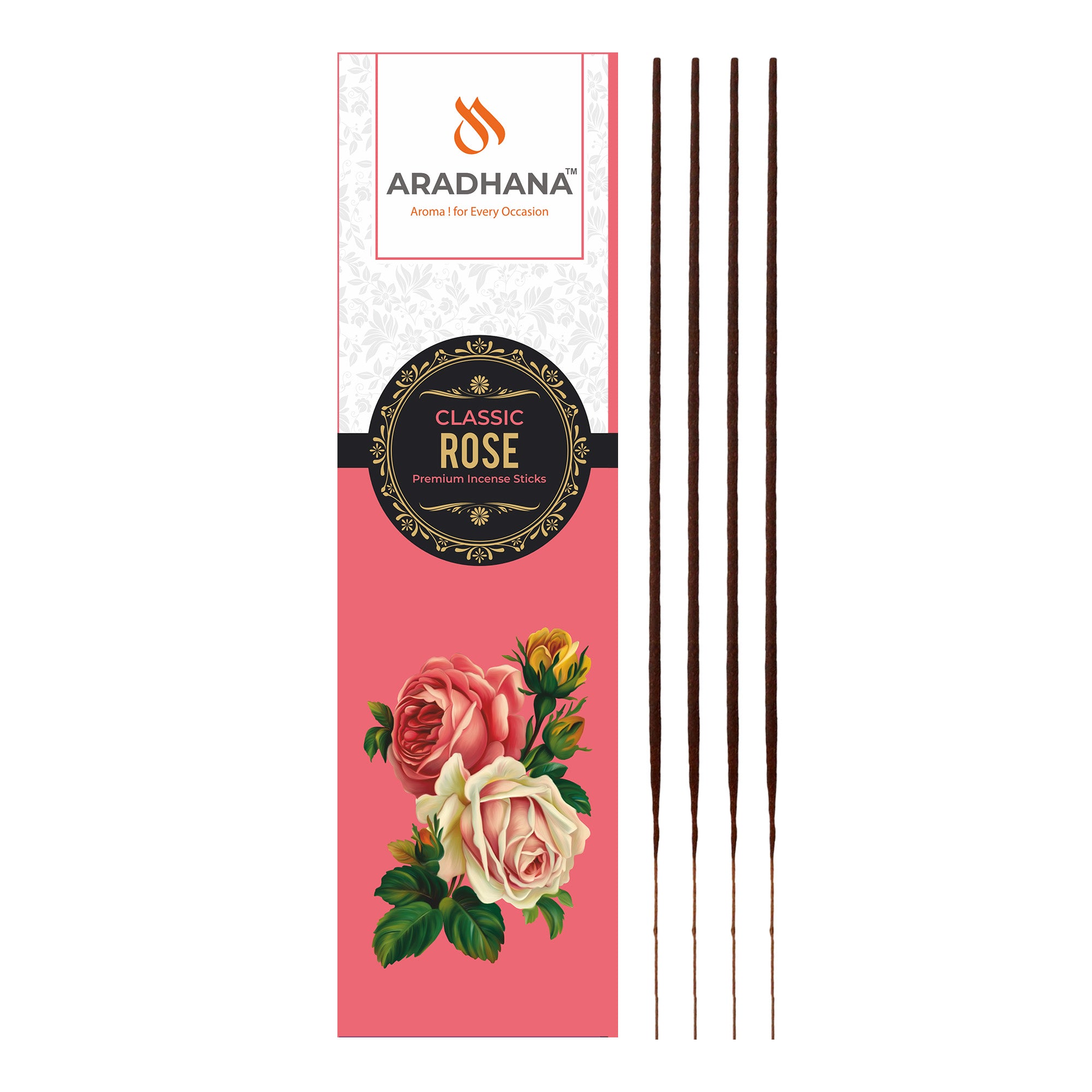 Rose Classic Premium Agarbatti (80gm)