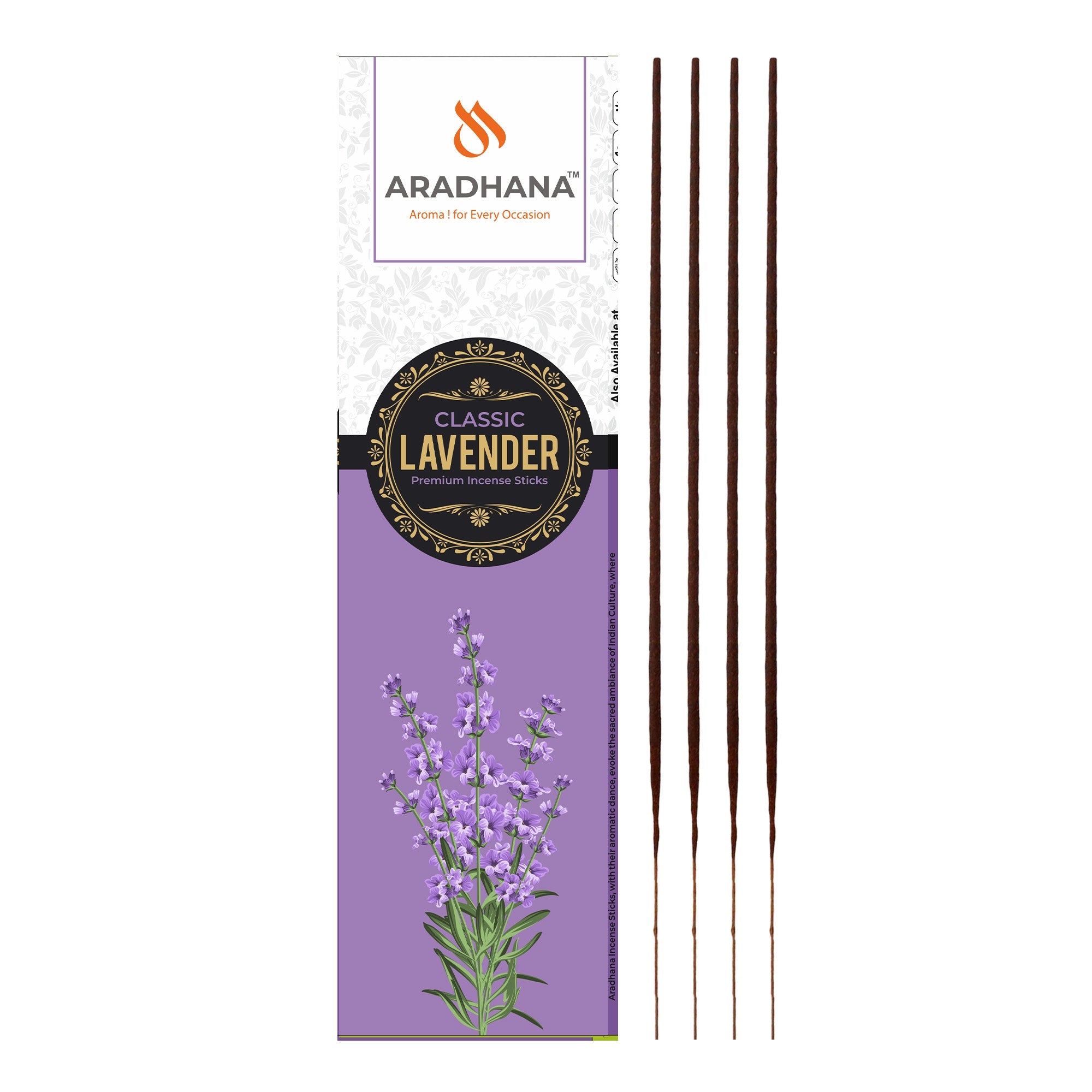 Lavender Classic Premium Agarbatti (80gm)