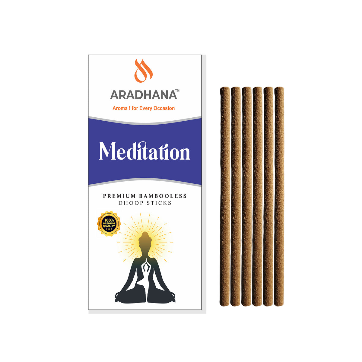 Meditation Premium Dhoop Sticks (100gm)