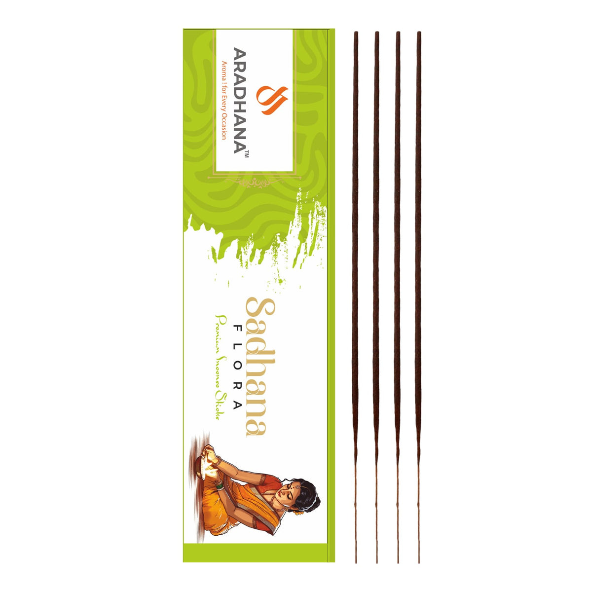 Sadhana Flora Premium Agarbatti (50gm)