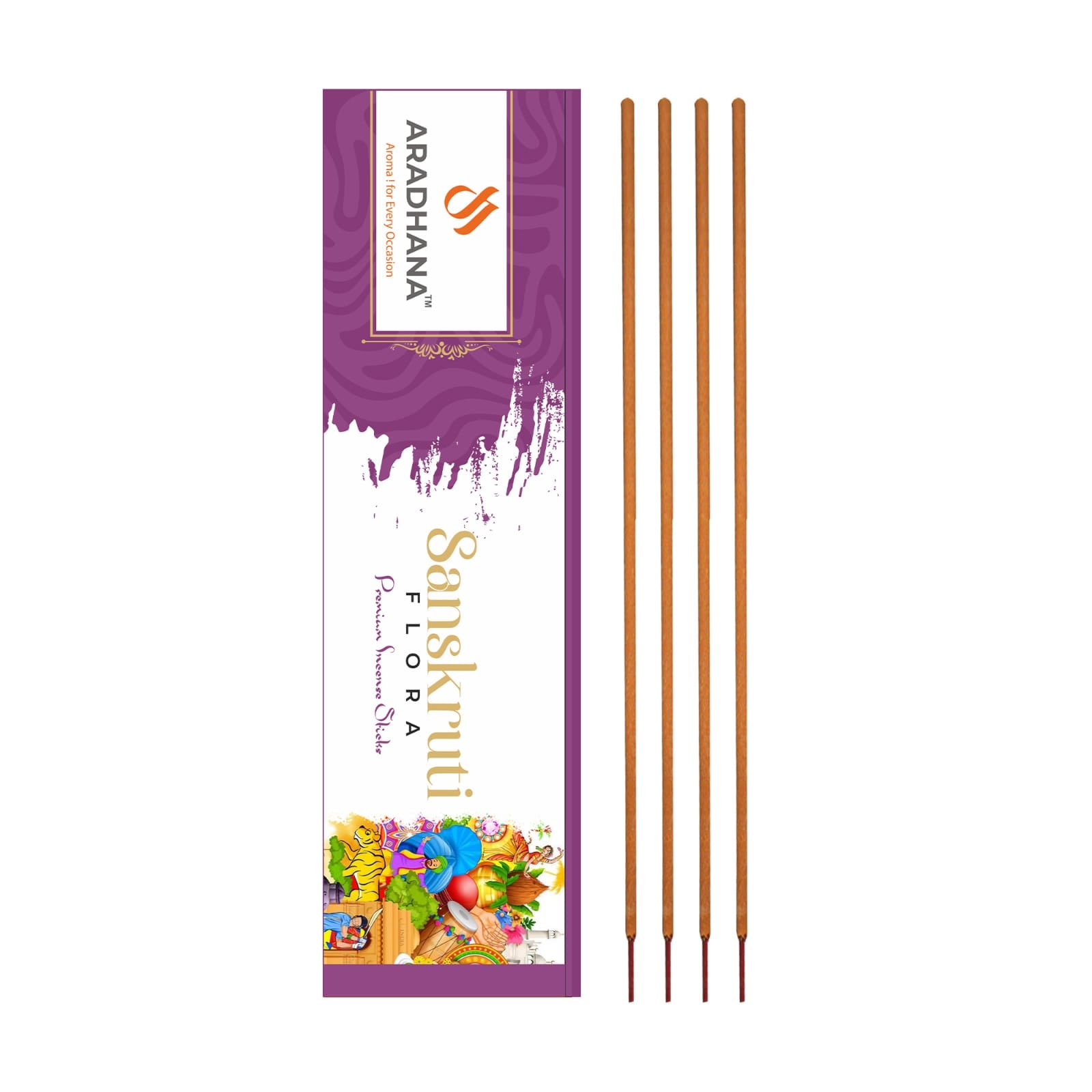 Sanskruti Flora Premium Agarbatti (50gm)